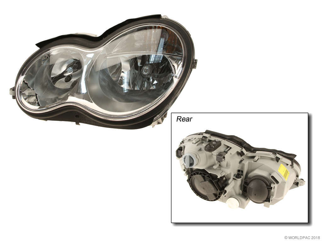 2006-2007 Mercedes-Benz C280 Headlight Assembly - Left (Magneti Marelli)