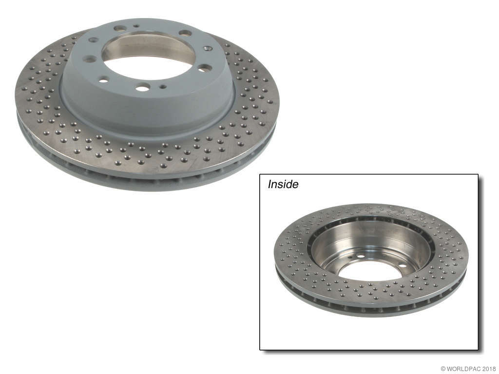 1995-1998 Porsche 911 Disc Brake Rotor - Rear or Rear Left or Rear Right (Sebro)