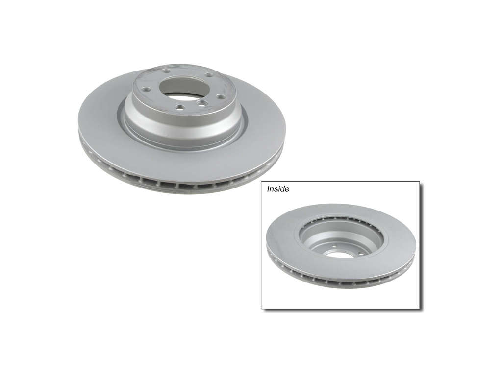 2006 BMW 330xi Disc Brake Rotor - Front (Zimmermann Coated)