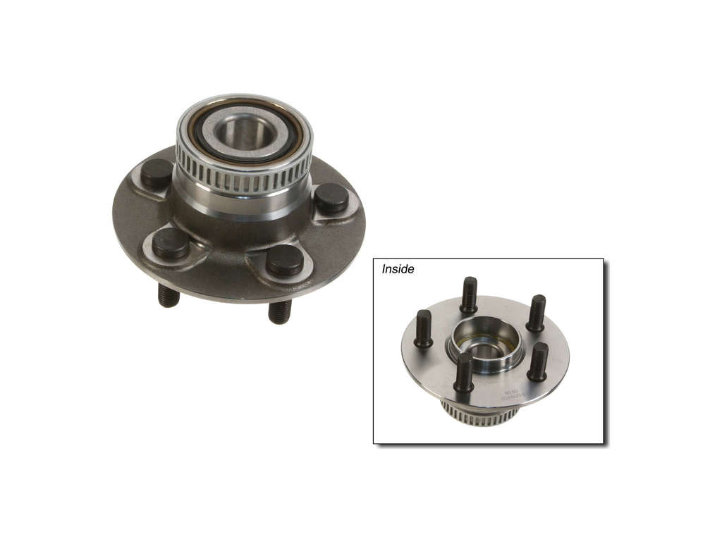 2000-2005 Dodge Neon Wheel Bearing and Hub Assembly - Rear (FEQ)
