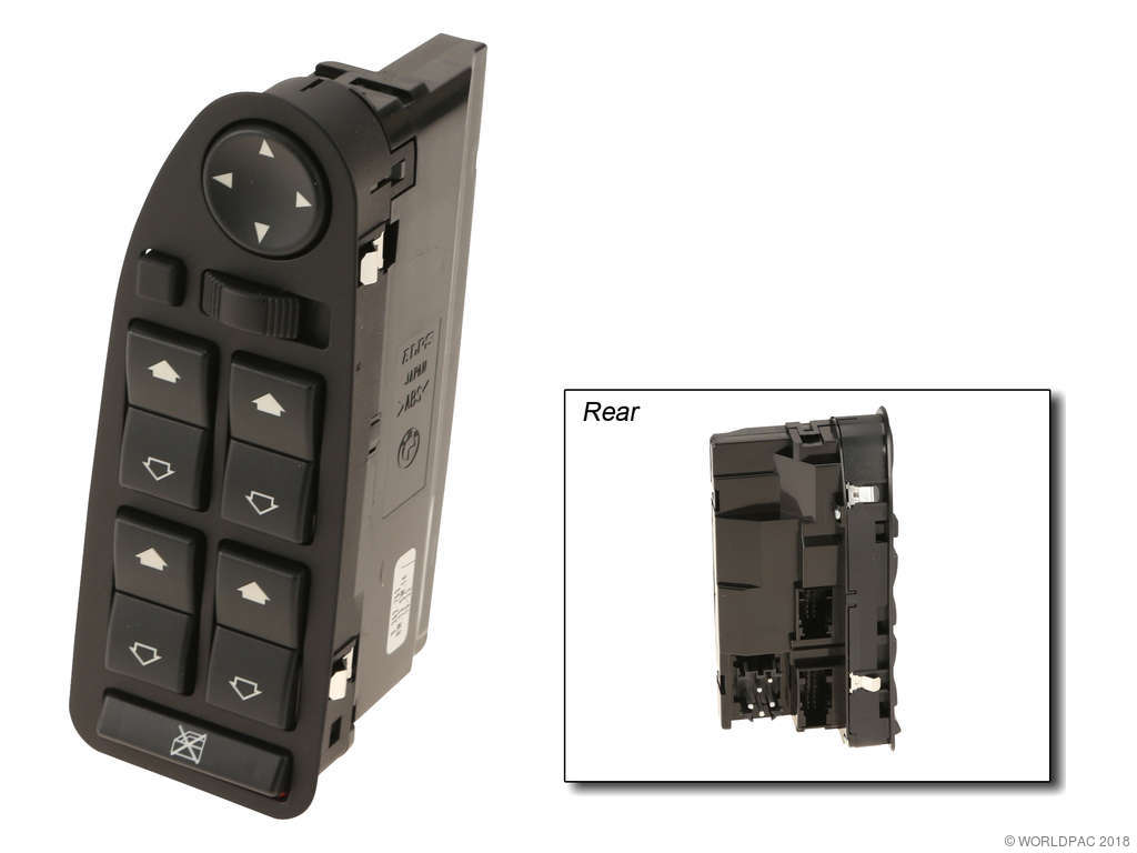 2000-2003 BMW M5 Door Window Switch - Front Left (Genuine)