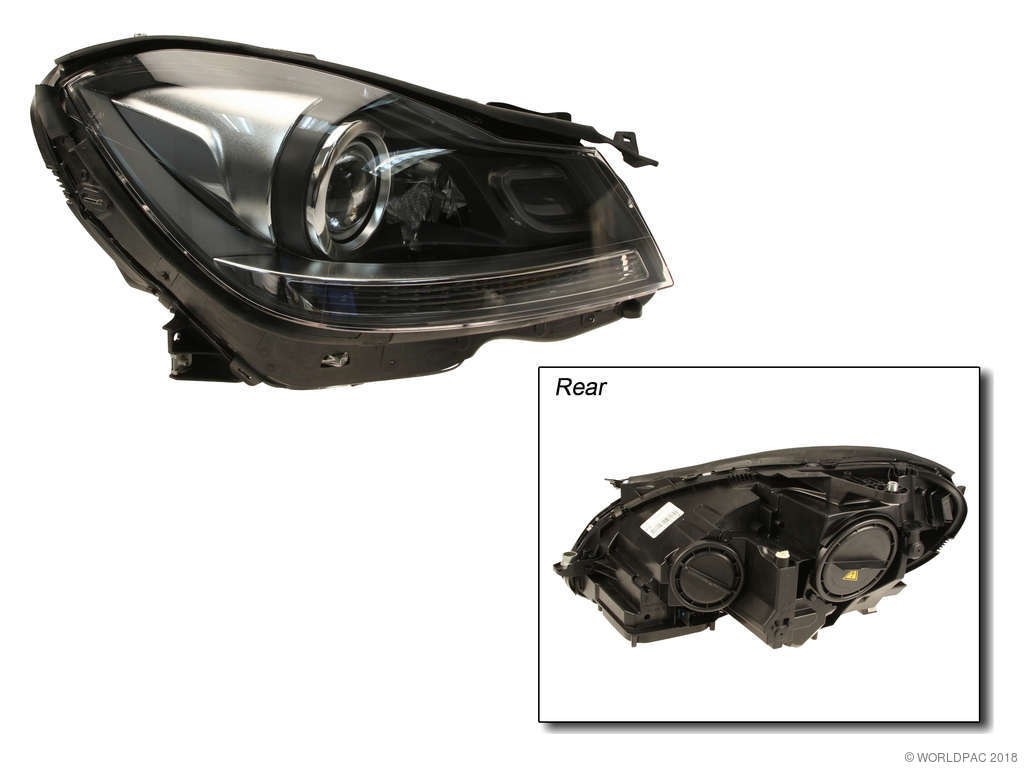 2012-2014 Mercedes-Benz C300 Headlight Assembly - Right (Magneti Marelli)