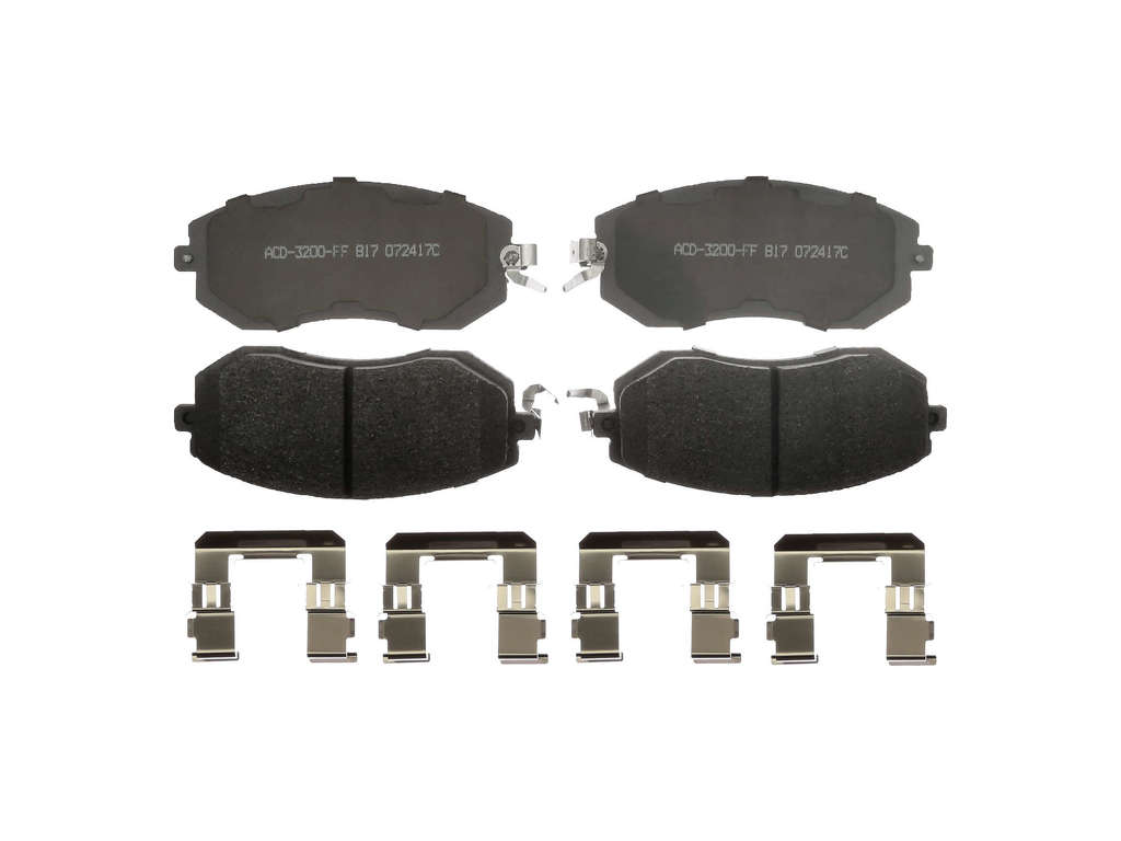 2013-2014 Subaru Legacy Disc Brake Pad Set - Front (ACDelco)
