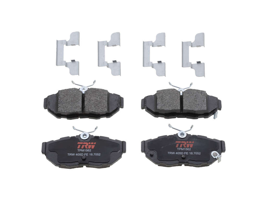 2007-2014 Ford Mustang Disc Brake Pad Set - Rear (TRW)