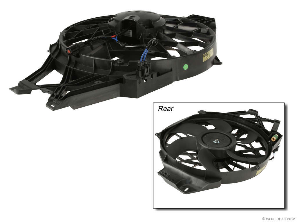 2001-2004 Ford Mustang Engine Cooling Fan Assembly (VDO)