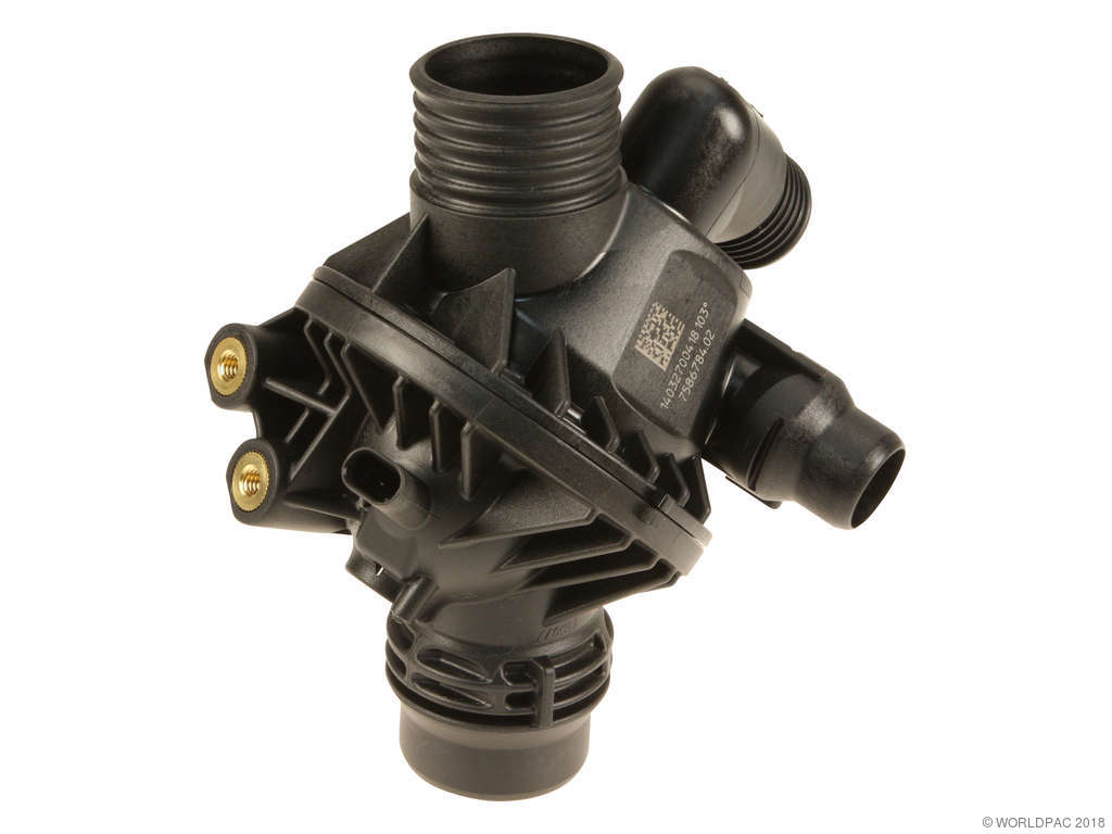 2011-2017 BMW X3 Engine Coolant Thermostat / Water Outlet Assembly (Genuine)