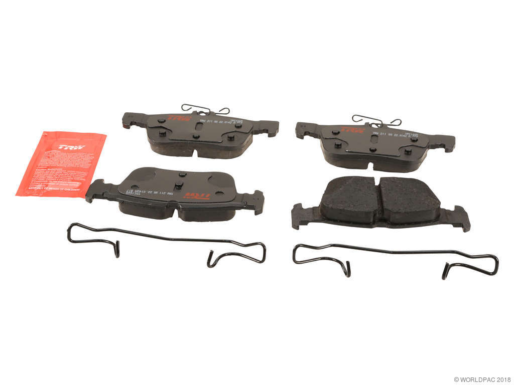 2013-2020 Ford Fusion Disc Brake Pad Set - Rear (Motorcraft)