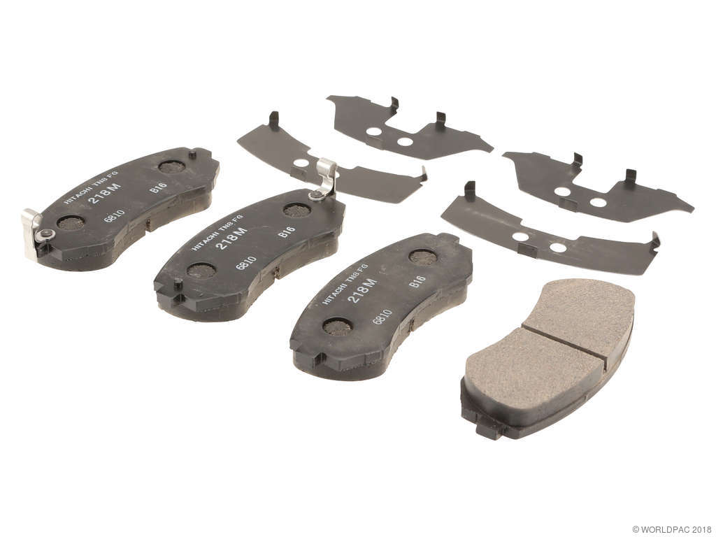 1989-1996 Nissan 240SX Disc Brake Pad Set - Front (Hitachi)
