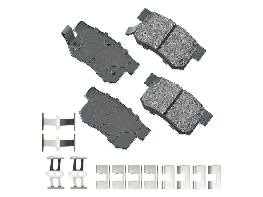 2004-2008 Acura TSX Disc Brake Pad Set - Rear (Akebono)