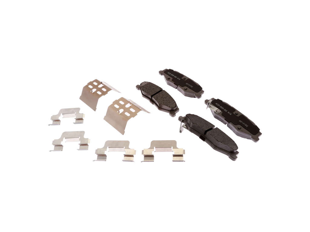 2004-2009 Cadillac XLR Disc Brake Pad Set - Rear (ACDelco)
