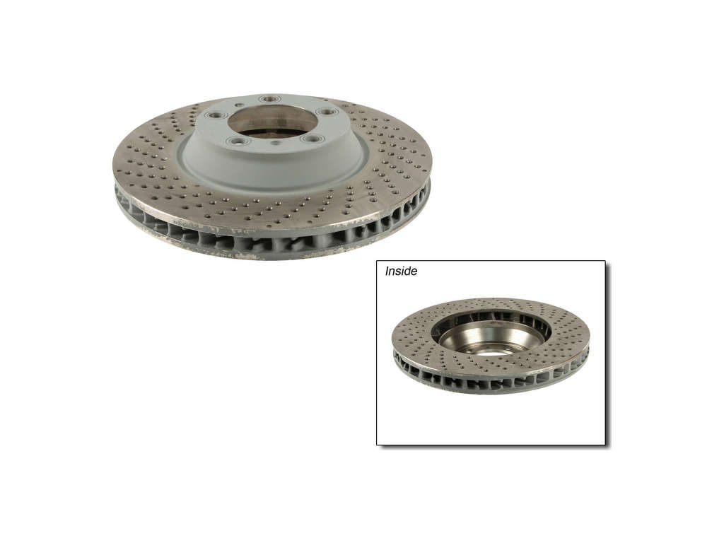2007-2013 Porsche 911 Disc Brake Rotor - Front Left (Sebro)