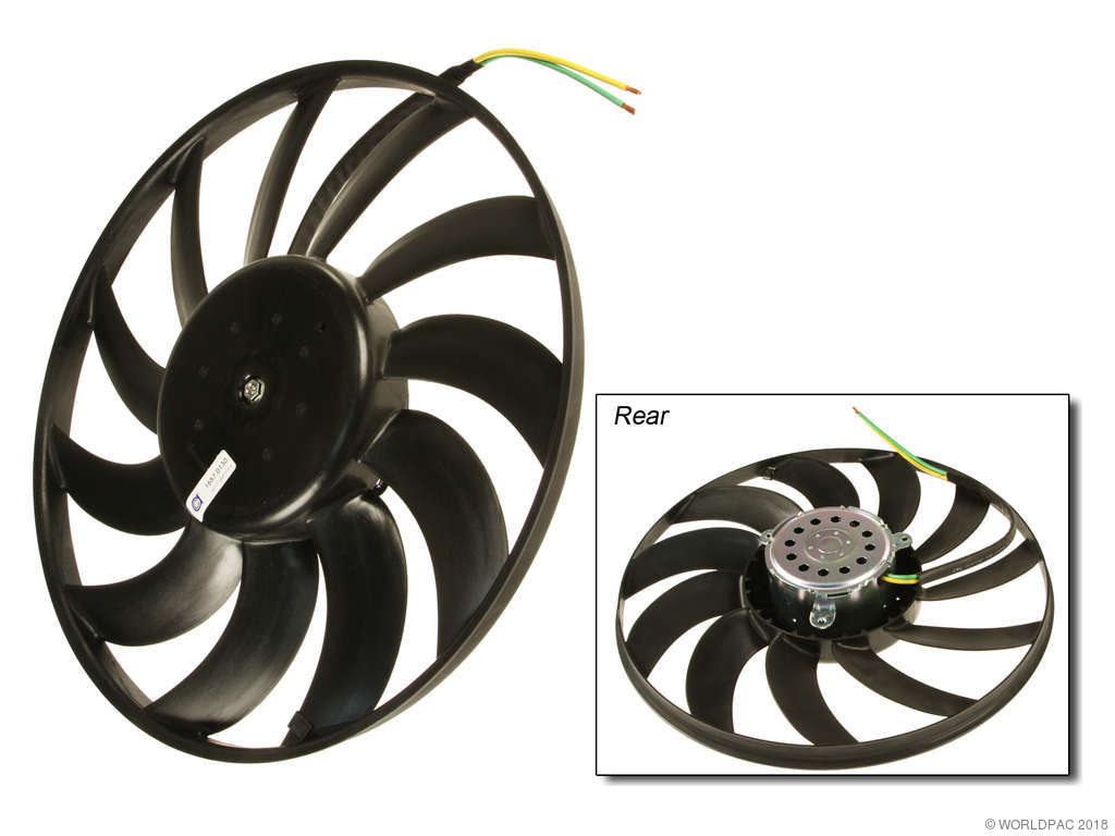 2006-2011 Audi A6 Engine Cooling Fan Assembly (Valeo)