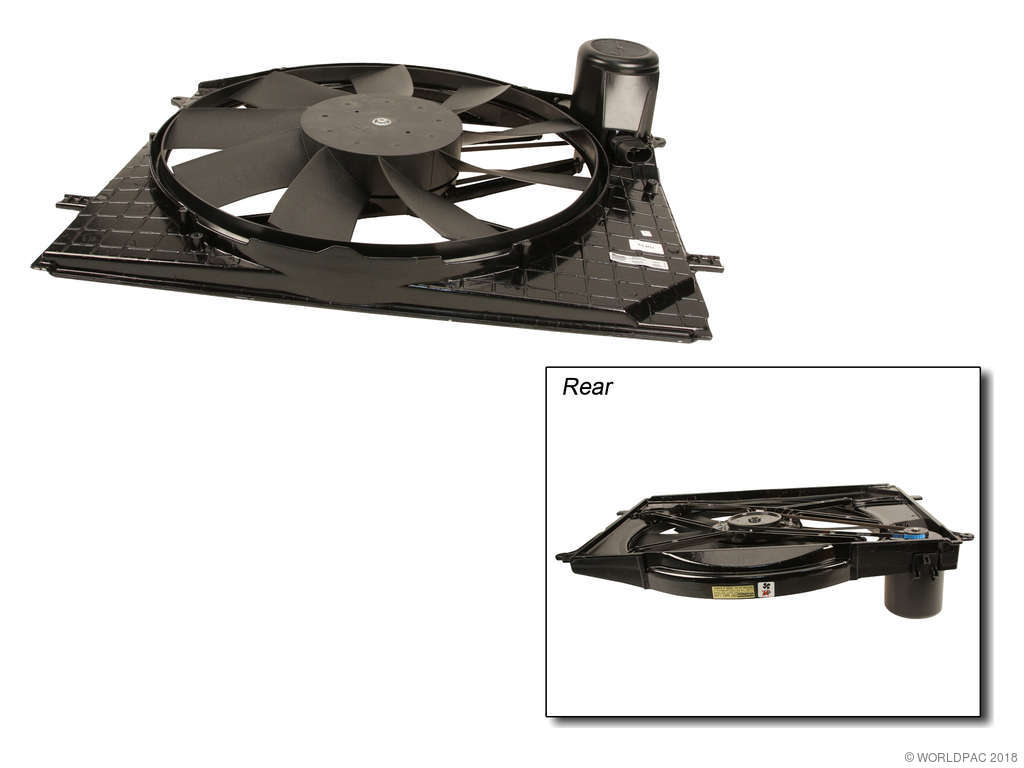 2000-2001 Mercedes-Benz S500 Engine Cooling Fan Assembly (Nissens)
