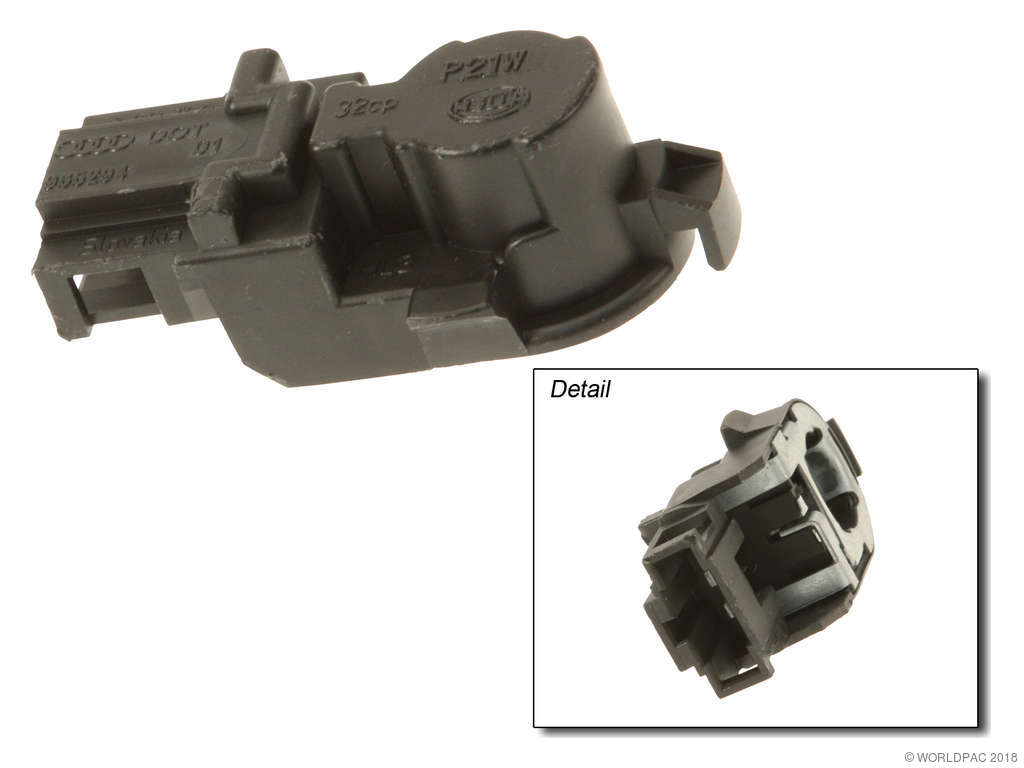 2005-2009 Audi A4 Tail Light Socket - Left Inner or Right Inner (Genuine)
