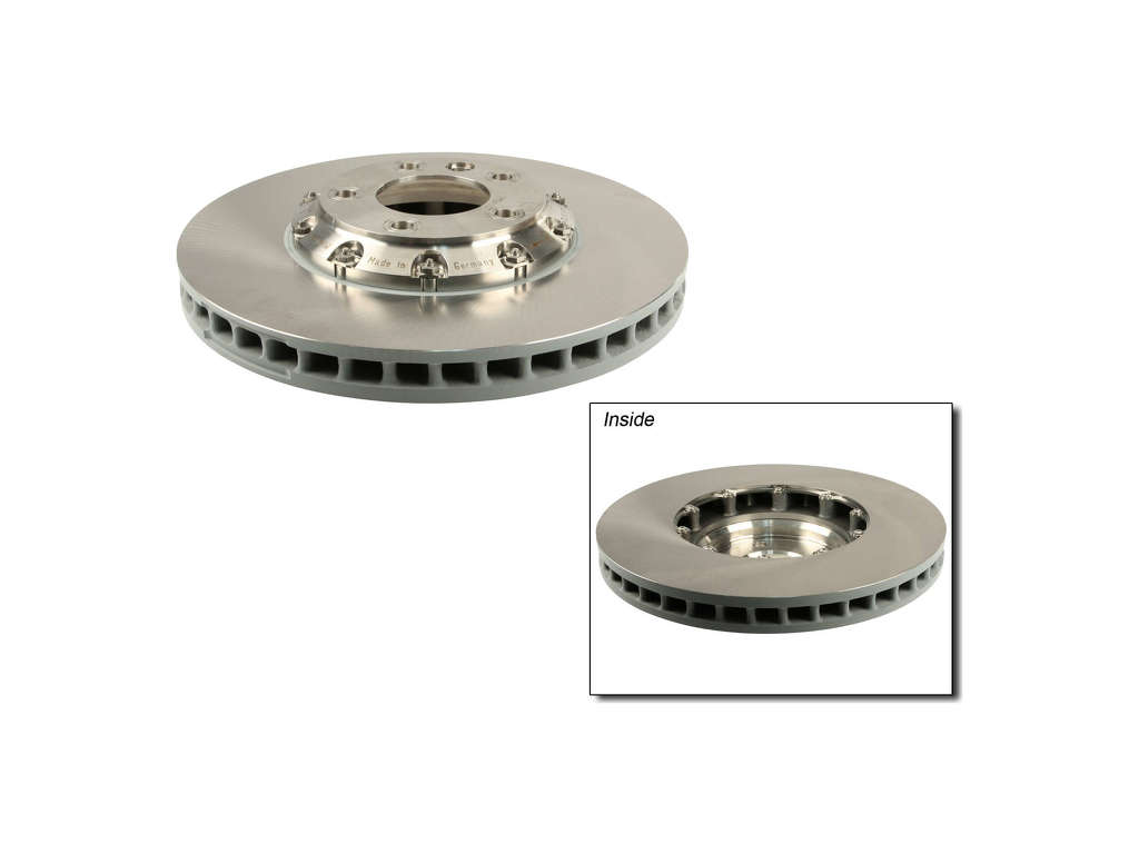 2004-2010 Porsche Cayenne Disc Brake Rotor - Front Right (Zimmermann Formula Z)