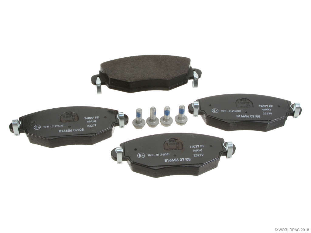 2002-2008 Jaguar X-Type Disc Brake Pad Set - Front (Textar)