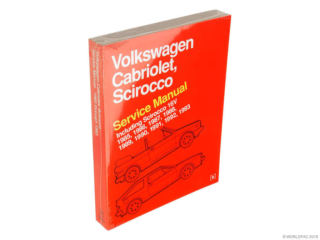 1985-1987 Volkswagen Cabriolet Repair Manual (Bentley)