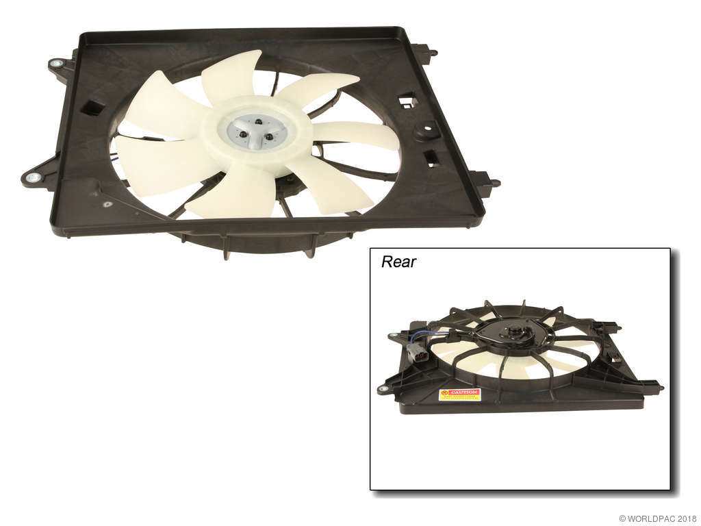 2007-2011 Honda Element A/C Condenser Fan Assembly (Dorman)