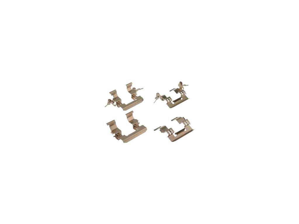 2009-2014 Nissan Cube Disc Brake Anti-Rattle Clip Set - Front (Autopart International)