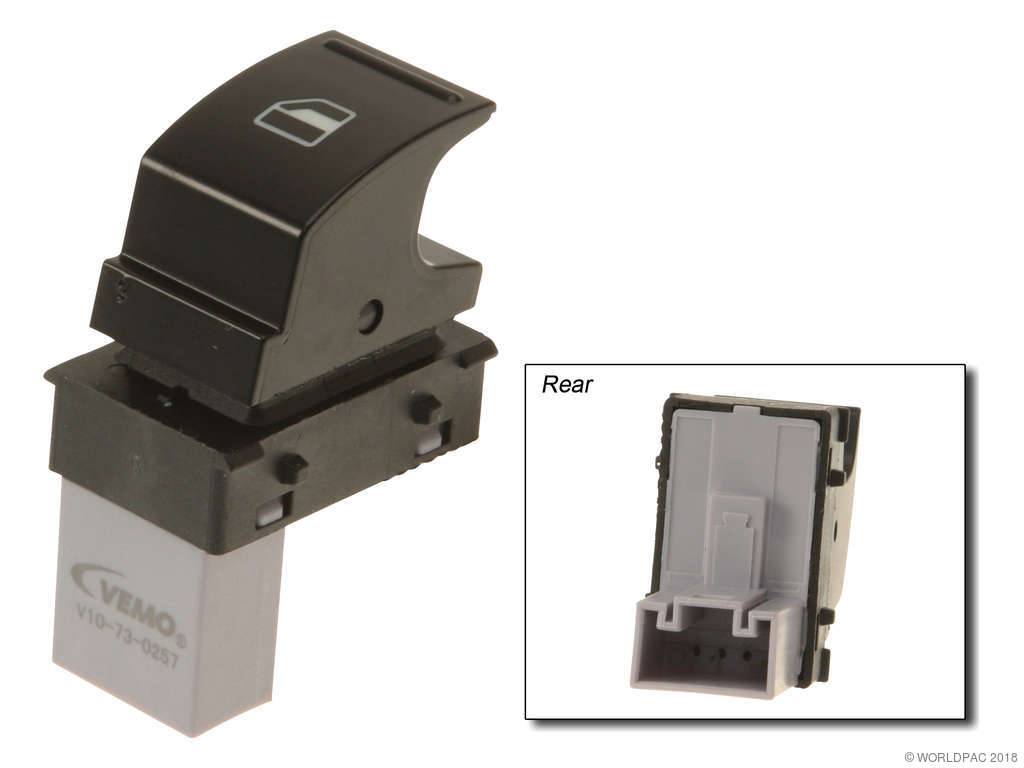 2009-2017 Volkswagen CC Door Window Switch - Front Right or Rear (Vemo)