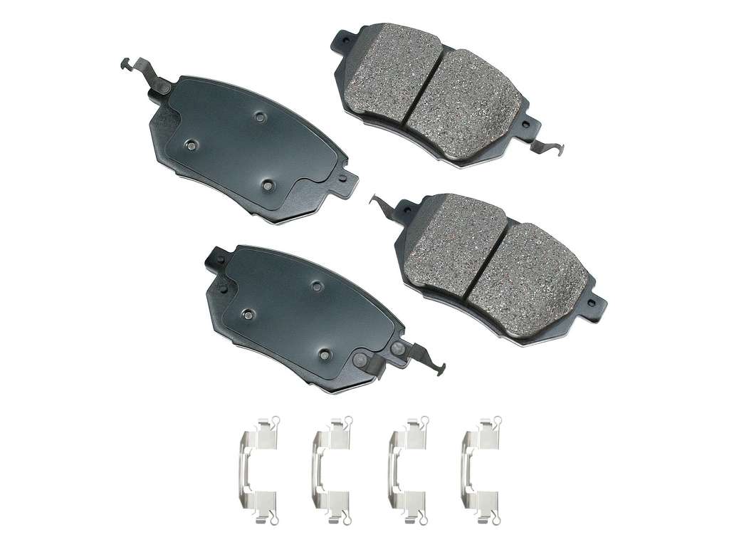 2003-2011 Nissan Murano Disc Brake Pad Set - Front (Akebono)
