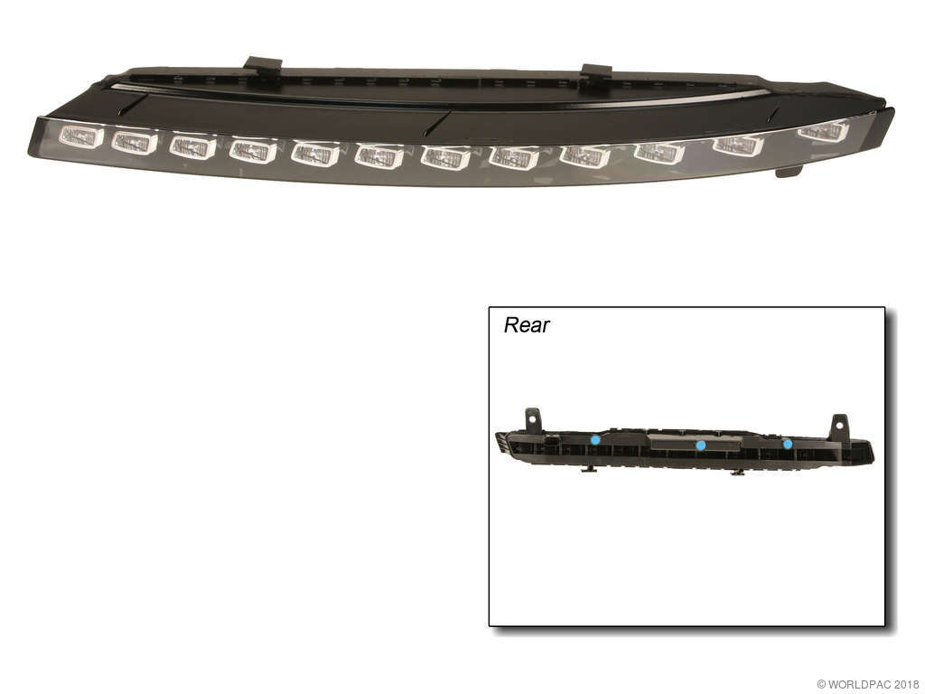 2010-2015 Audi Q7 Parking Light Assembly - Front Left (Original Equipment)