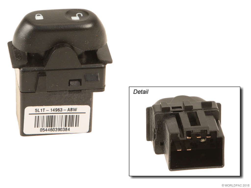 2003-2006 Ford Expedition Door Lock Switch - Front Left or Front Right (Motorcraft)