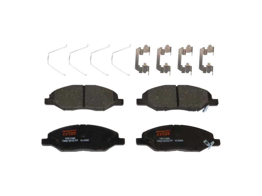 2008-2011 Nissan Versa Disc Brake Pad Set - Front (TRW)