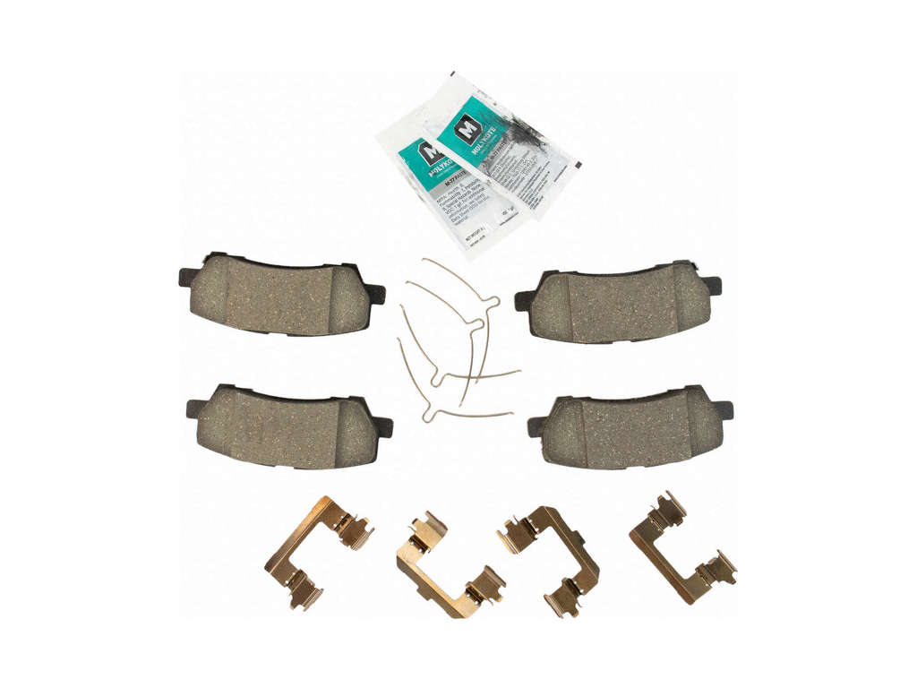 2015-2023 Ford Mustang Disc Brake Pad Set - Rear (Motorcraft)