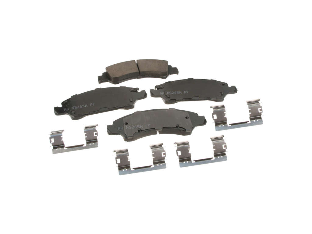 2007-2013 Chevrolet Avalanche Disc Brake Pad Set - Front (Akebono)