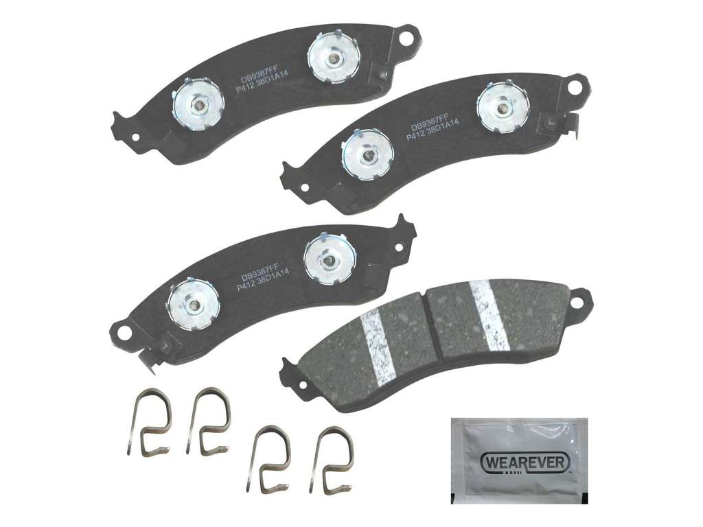 1988-1992 Pontiac Firebird Disc Brake Pad Set - Front (CARQUEST)