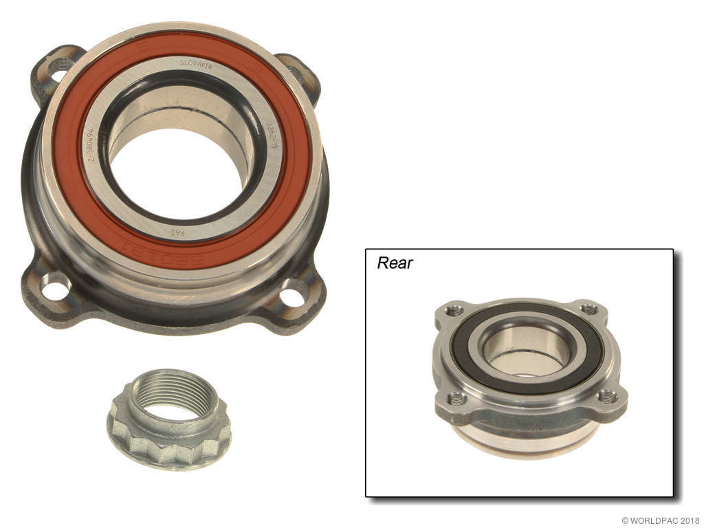 1997-2010 BMW 528i Wheel Bearing - Rear (FAG)