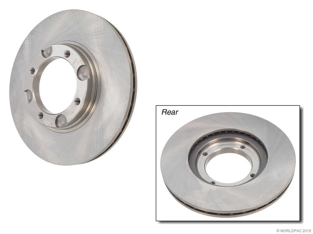1995-1999 Hyundai Accent Disc Brake Rotor - Front (Brembo)