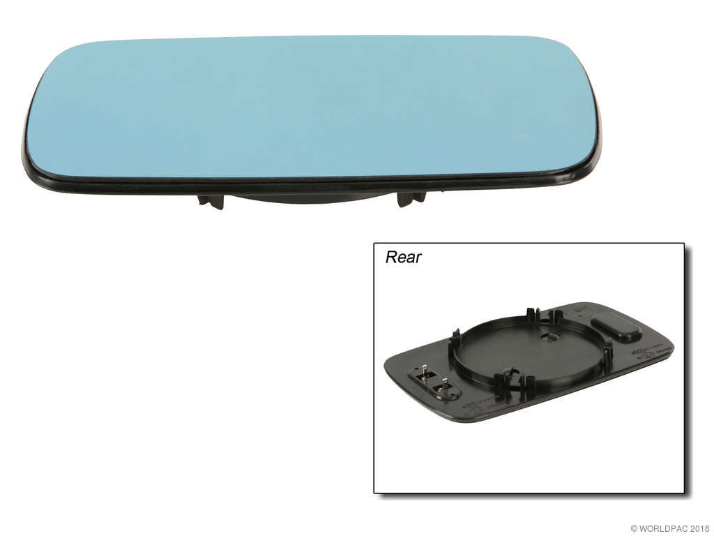 1992-1993 BMW M5 Side/Door Mirror Glass - Left (Trucktec)