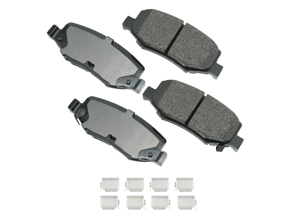2007-2011 Dodge Nitro Disc Brake Pad Set - Rear (Akebono)