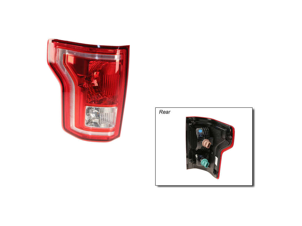 2015-2017 Ford F-150 Tail Light Assembly - Left (Genuine)