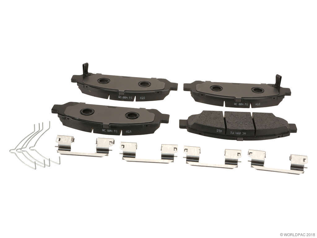 2009-2016 Toyota Venza Disc Brake Pad Set - Front (Advics)