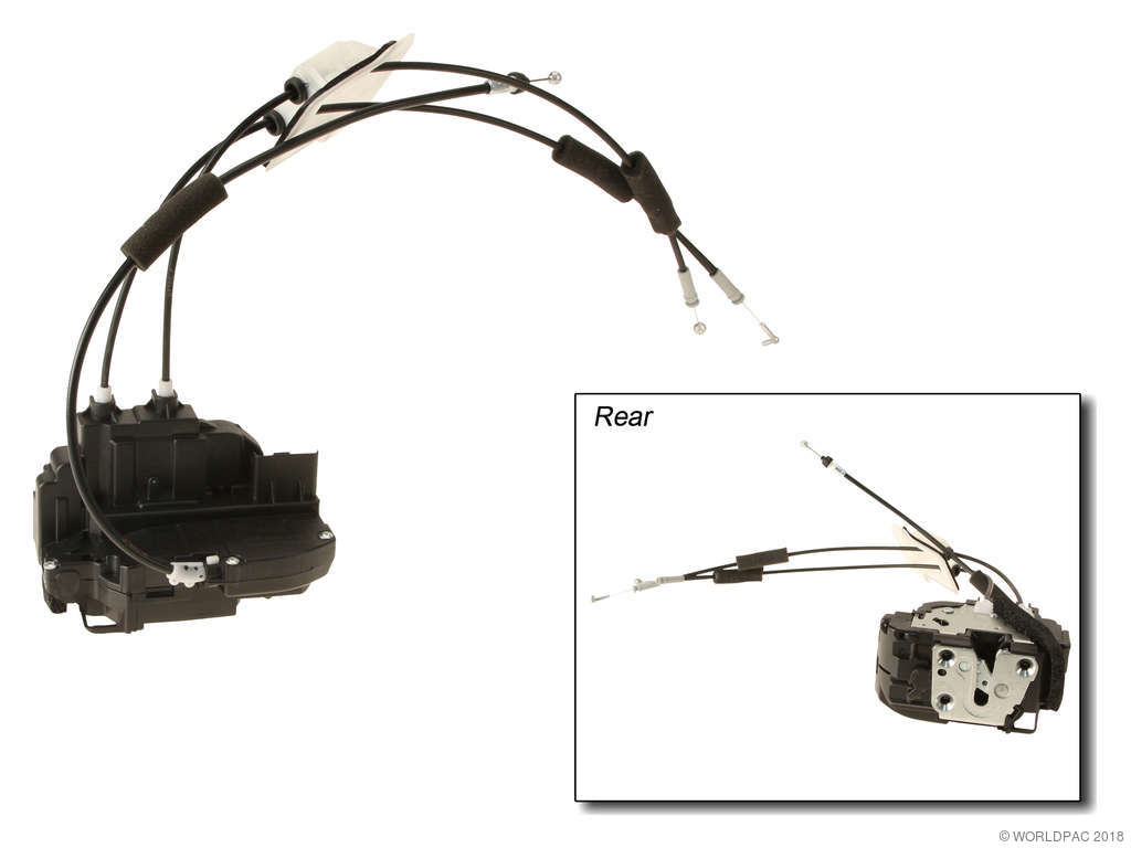 2005-2007 Nissan Murano Door Latch Assembly - Front Right (Dorman)