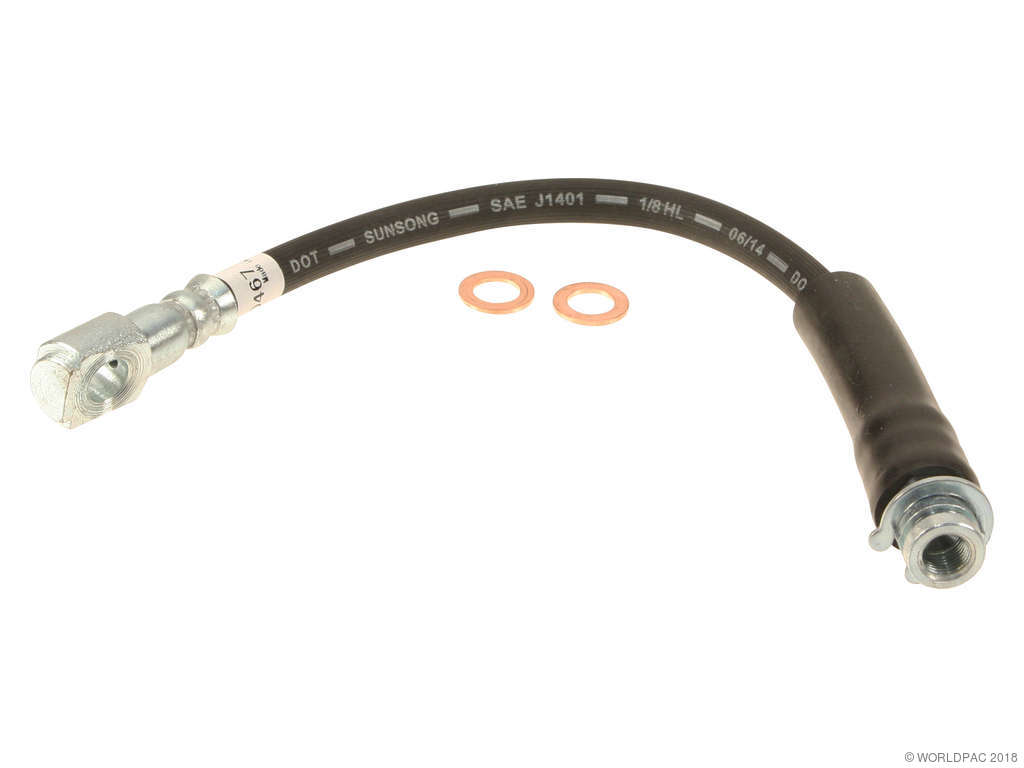 1995-2005 Chevrolet Cavalier Brake Hydraulic Hose - Front (ACDelco)
