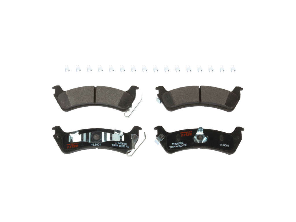 1994-1998 Jeep Grand Cherokee Disc Brake Pad Set - Rear (TRW)