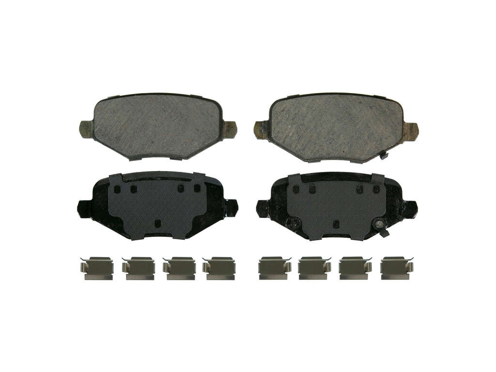2008-2016 Chrysler Town &amp; Country Disc Brake Pad Set - Rear (CARQUEST)