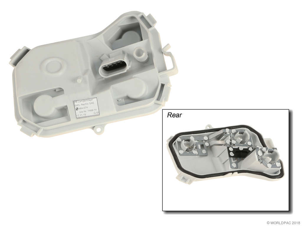 2005 Audi A4 Tail Light Socket - Right Outer (Genuine)