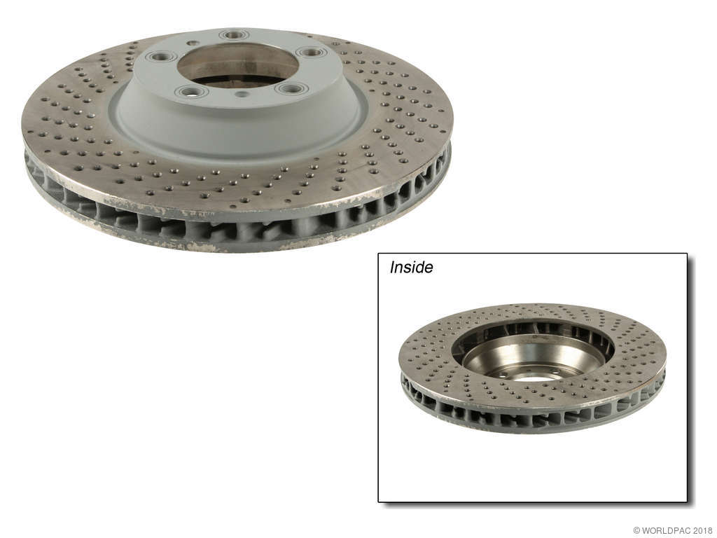 2007-2013 Porsche 911 Disc Brake Rotor - Front Left (Sebro)