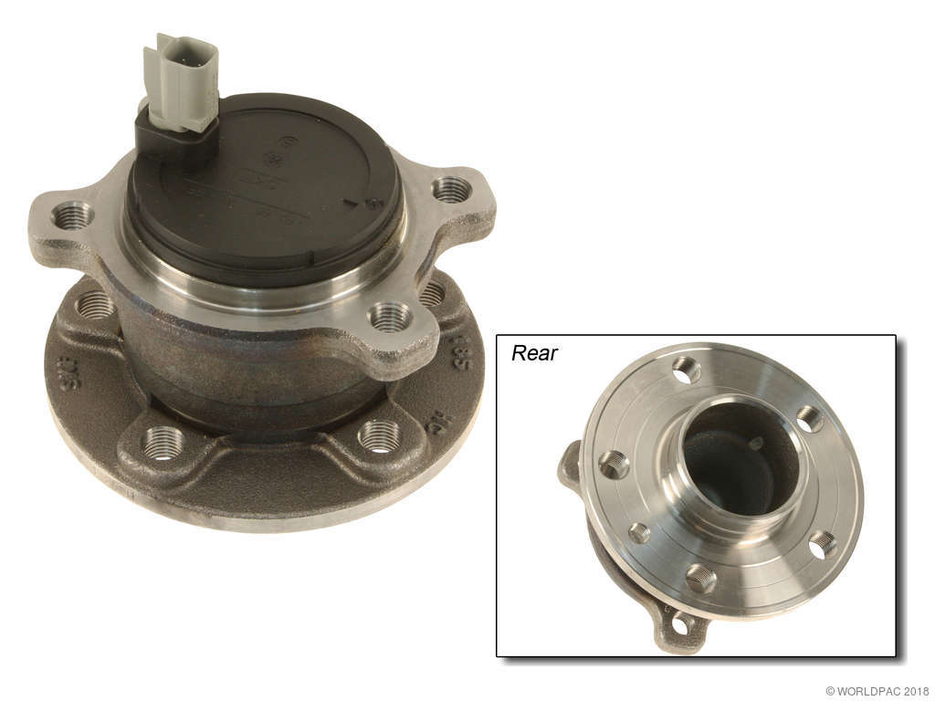 2007-2016 Volvo S80 Wheel Bearing and Hub Assembly - Rear (SKF)