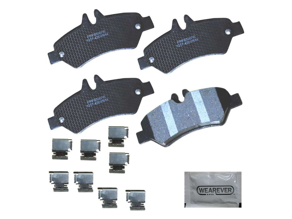 2010-2012 Mercedes-Benz Sprinter 3500 Disc Brake Pad Set - Rear (CARQUEST)