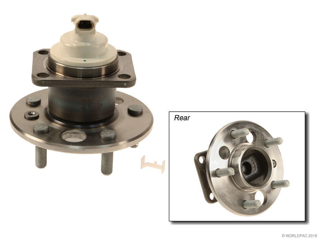 1994-1996 Buick Century Wheel Bearing and Hub Assembly - Rear (ACDelco)