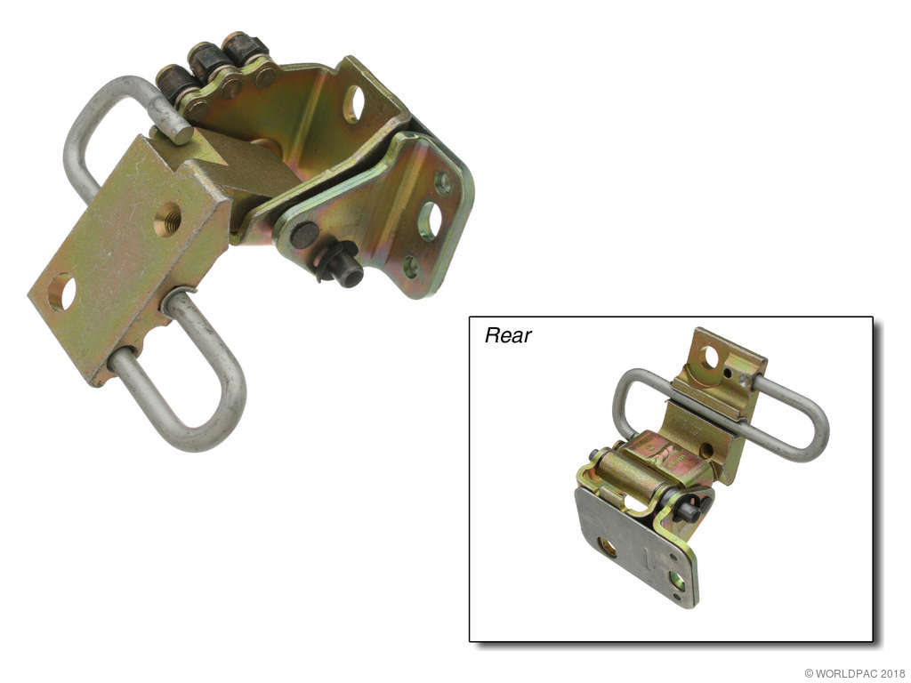2002-2003 Audi S6 Door Hinge - Front Left Lower (Genuine)