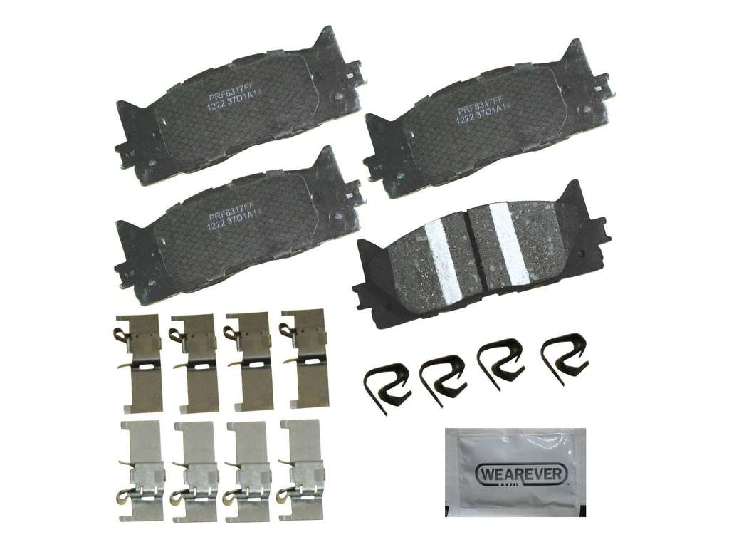 2016-2018 Lexus ES350 Disc Brake Pad Set - Front (CARQUEST)