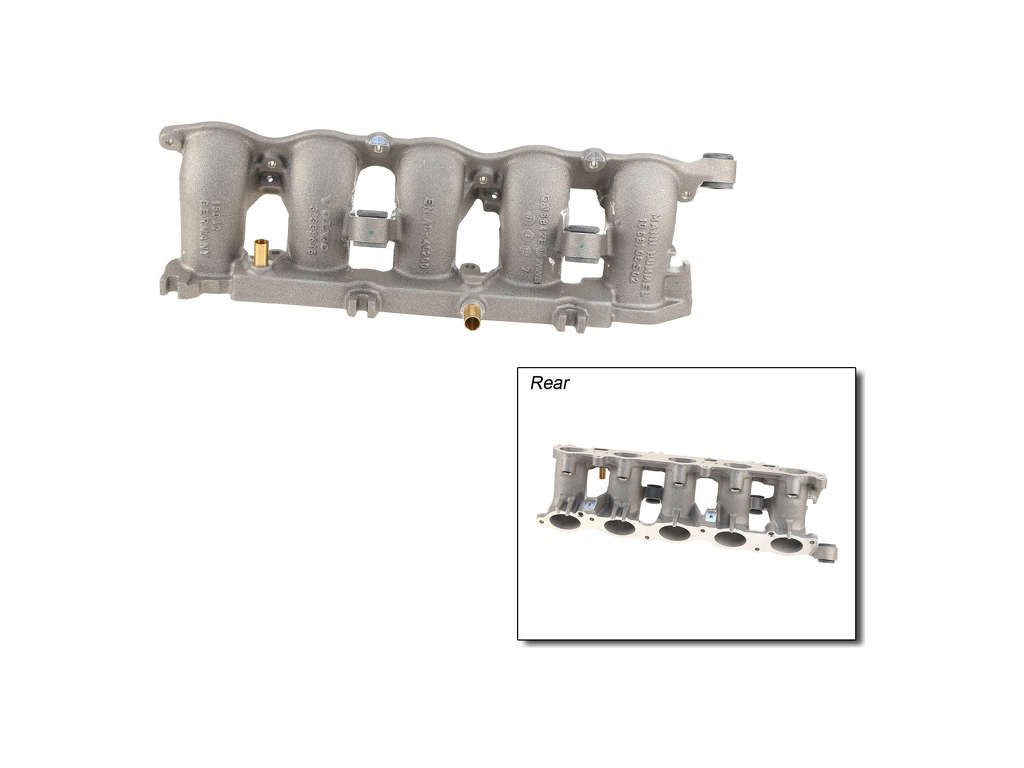 2004-2011 Volvo S40 Engine Intake Manifold - Lower (Genuine)