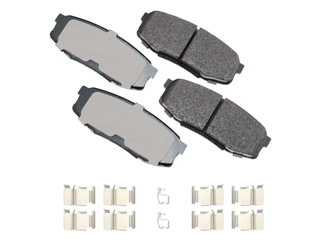 2008-2022 Toyota Sequoia Disc Brake Pad Set - Rear (Akebono)